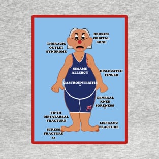 A History of Injury T-Shirt